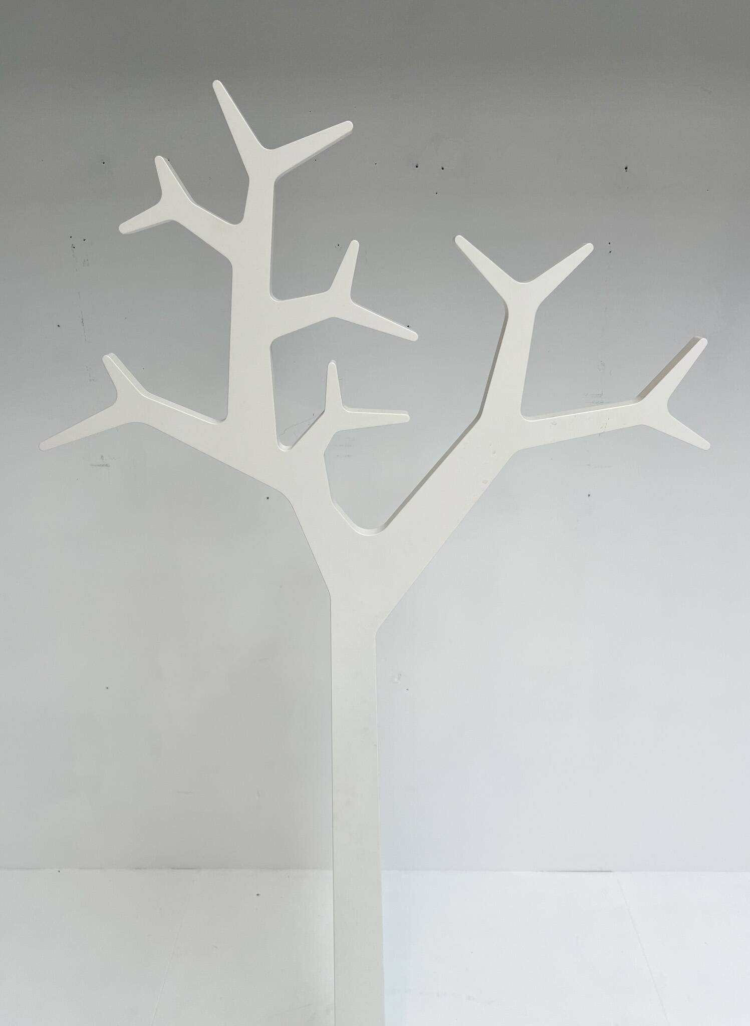 Wooden 194 cm high Swedese Tree coat rack, after 2000