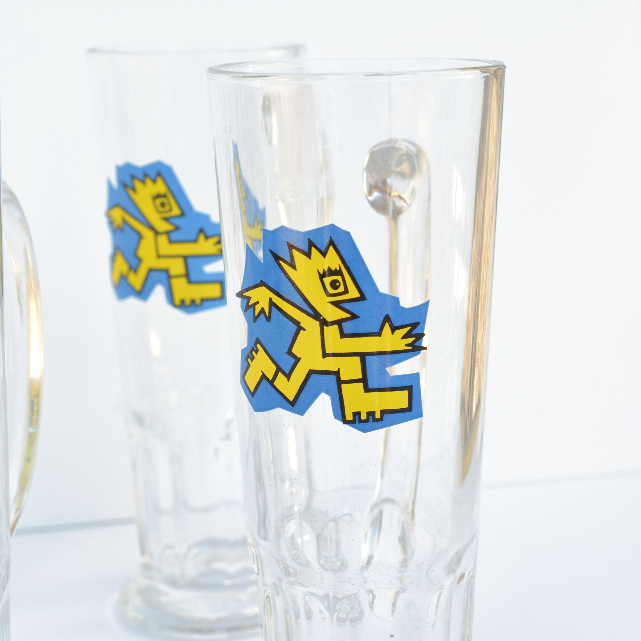 Set of six beer mugs 300ml Sahm Germany