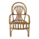 Vintage rattan armchair, child size