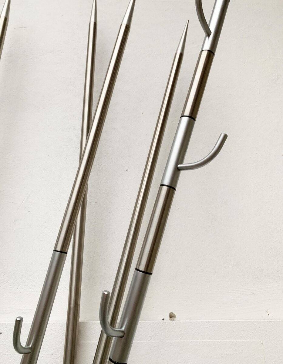 Postmodern wall coat rack