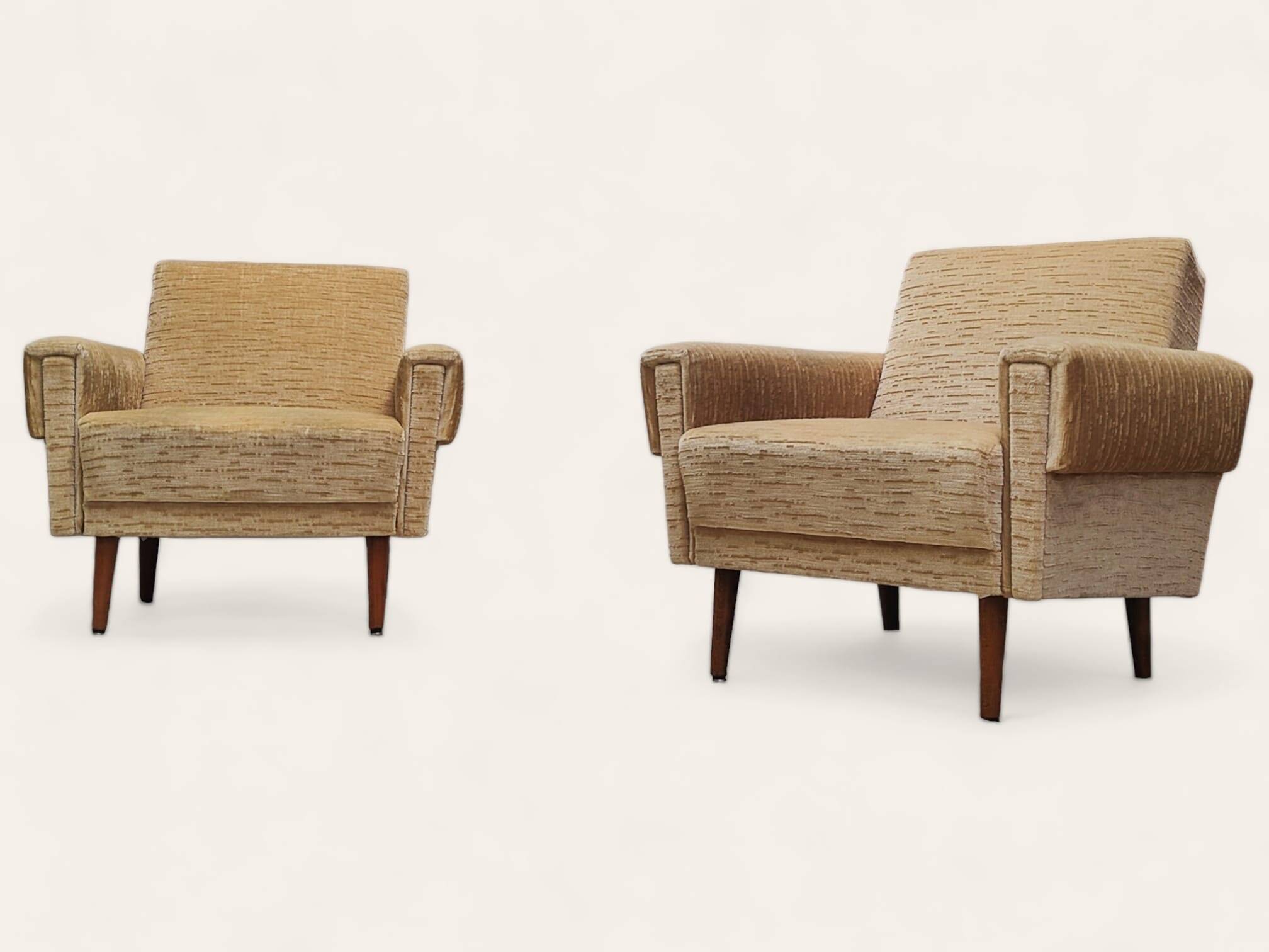 Twee Mid Century fauteuils