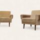 Twee Mid Century fauteuils