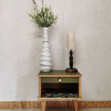 Vintage bedside compass feet