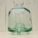 Old thick glass wasp trap vintage tripod