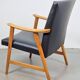 Vintage Beech Armchair from De Ster Gelderland, 1960s