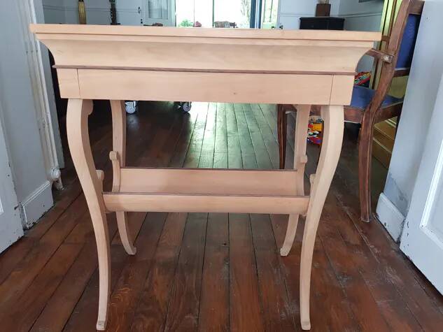 Console en marqueterie