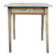 Wood and metal table