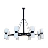 Zonnewende sixteen light chandelier by JW Bosman for Raak Amsterdam 1965