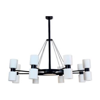 Zonnewende sixteen light chandelier by JW Bosman for Raak Amsterdam 1965