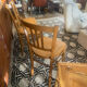 Series of 4 vintage bistro chairs
