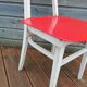 Lot de 4 chaise et une table vintage , années 70