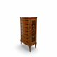 Wooden bedroom suite with inlays in mid-century Italian style, by Pacifici Prete, Rome.