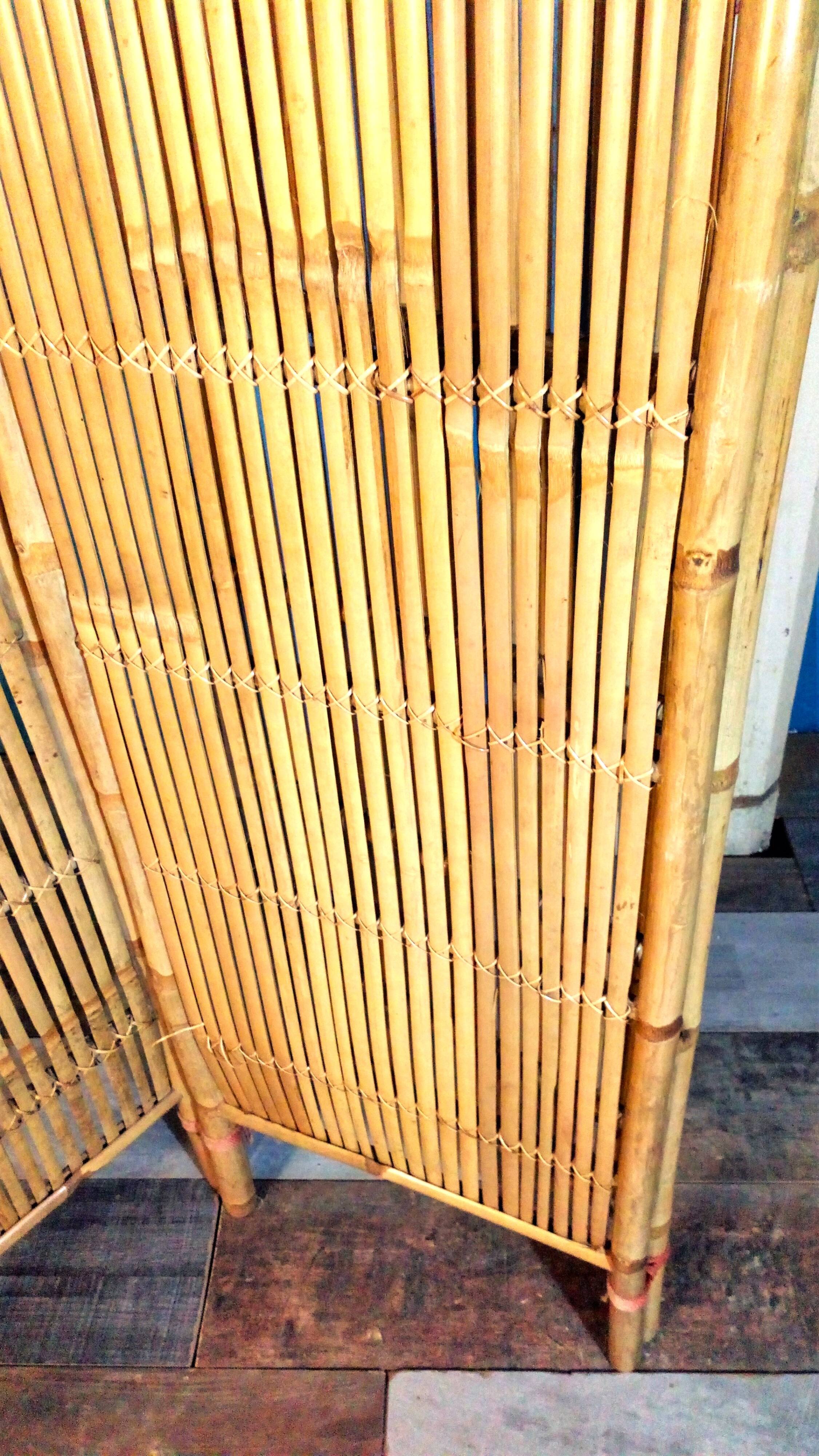 Bamboo screen 1980s
