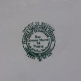 Round ironstone dish