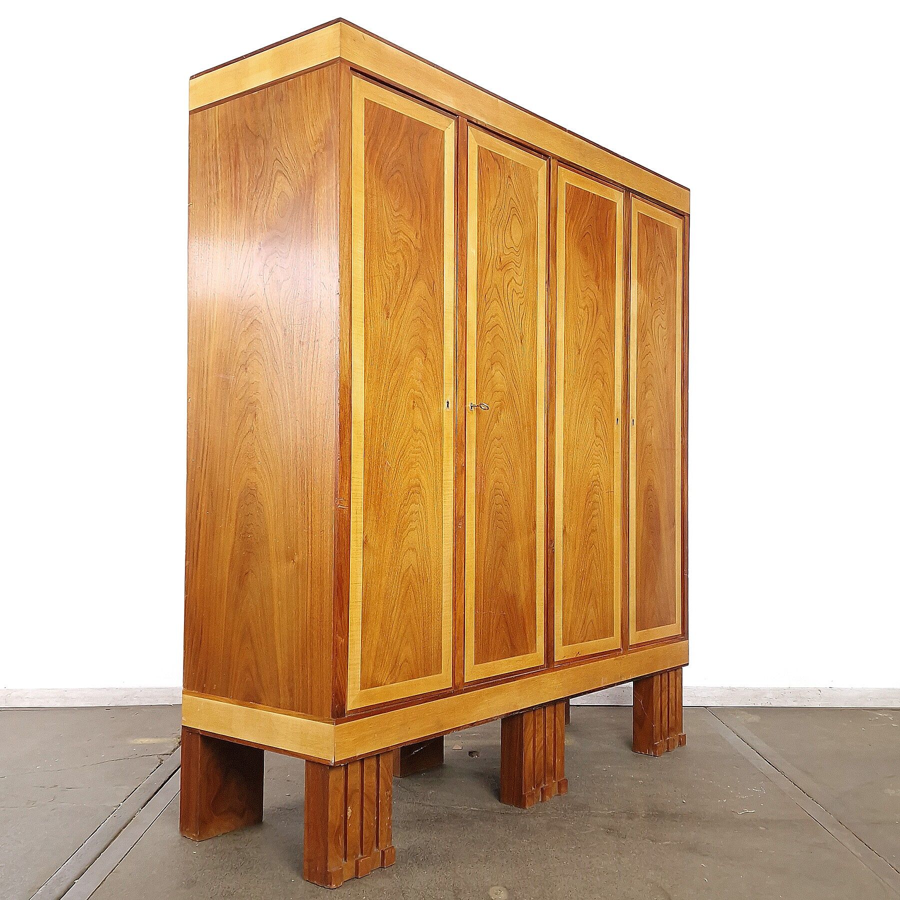 Art deco wall cabinet