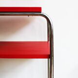 1930's Modernist Tubular Side Table model R 7 by Slezak