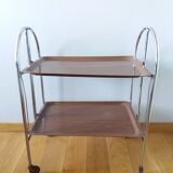 Folding trolley on wheels