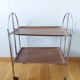 Folding trolley on wheels