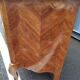Chest of drawers old marquetry marble top Louis XV style
