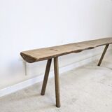 Wooden bench