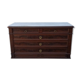 old dresser, white marble tray