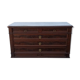 Commode ancienne plateau en marbre blanc