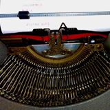 Japy portable typewriter with its original briefette