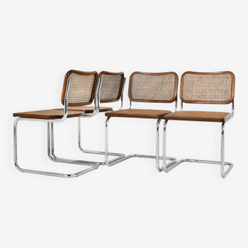 Style B32 Dining Chairs by Marcel Breuer, Set of 4