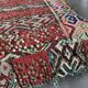 80x80 cm Vintage wool pouf