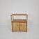 Italian Bamboo and Rattan Cabinet or Bed Side Table, 1980s