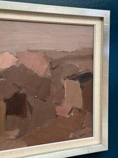 Huile sur toile suédoise – “Paysage atténué” par Rolf Magnusson