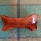 70's olive wood cut