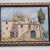 Paire de peintures à l'huile