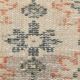 Tapis persan marron et crème