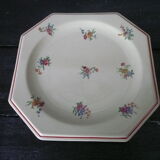 Suite of 5 vintage dessert plates