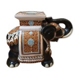 Ceramic elephant plant holder