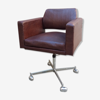 Fauteuil de bureau en simili cuir