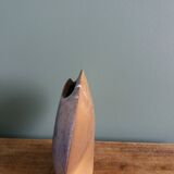 Blue ceramic lentil vase