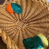 Large dish dabbling Vallauris