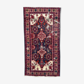 Tapis vintage persan balutch fait main 90x175 cm