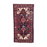 Vintage persian balutch handmade carpet 90x175 cm