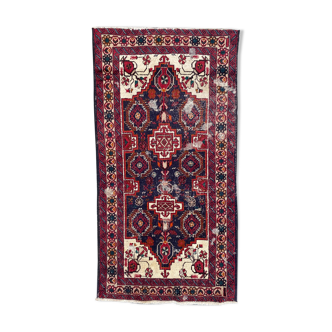 Tapis vintage persan balutch fait main 90x175 cm