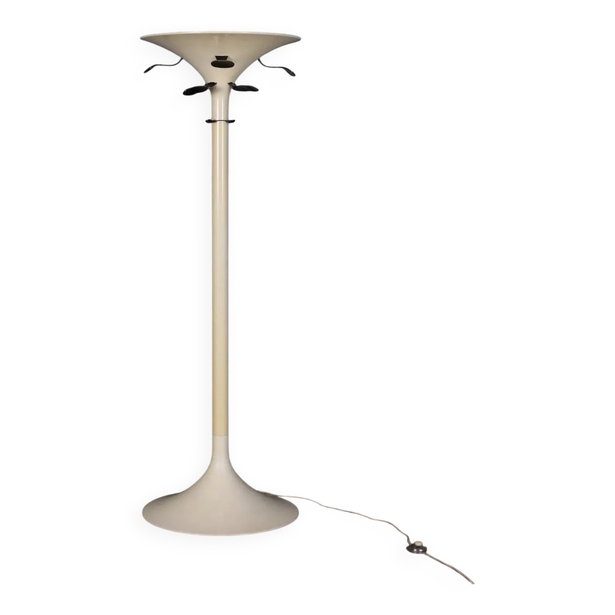 Kartell 4706 floor lamp vintage design BBPR in plastic, Italy, 1970s
