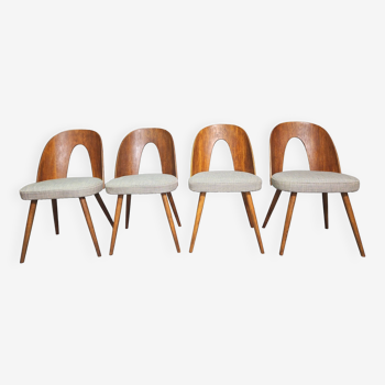Chairs designed by Antonín Šuman for Tatra Nabytok, Czechoslovakia 1960s.
