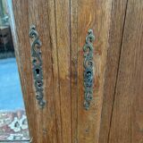 Art deco oak wardrobe