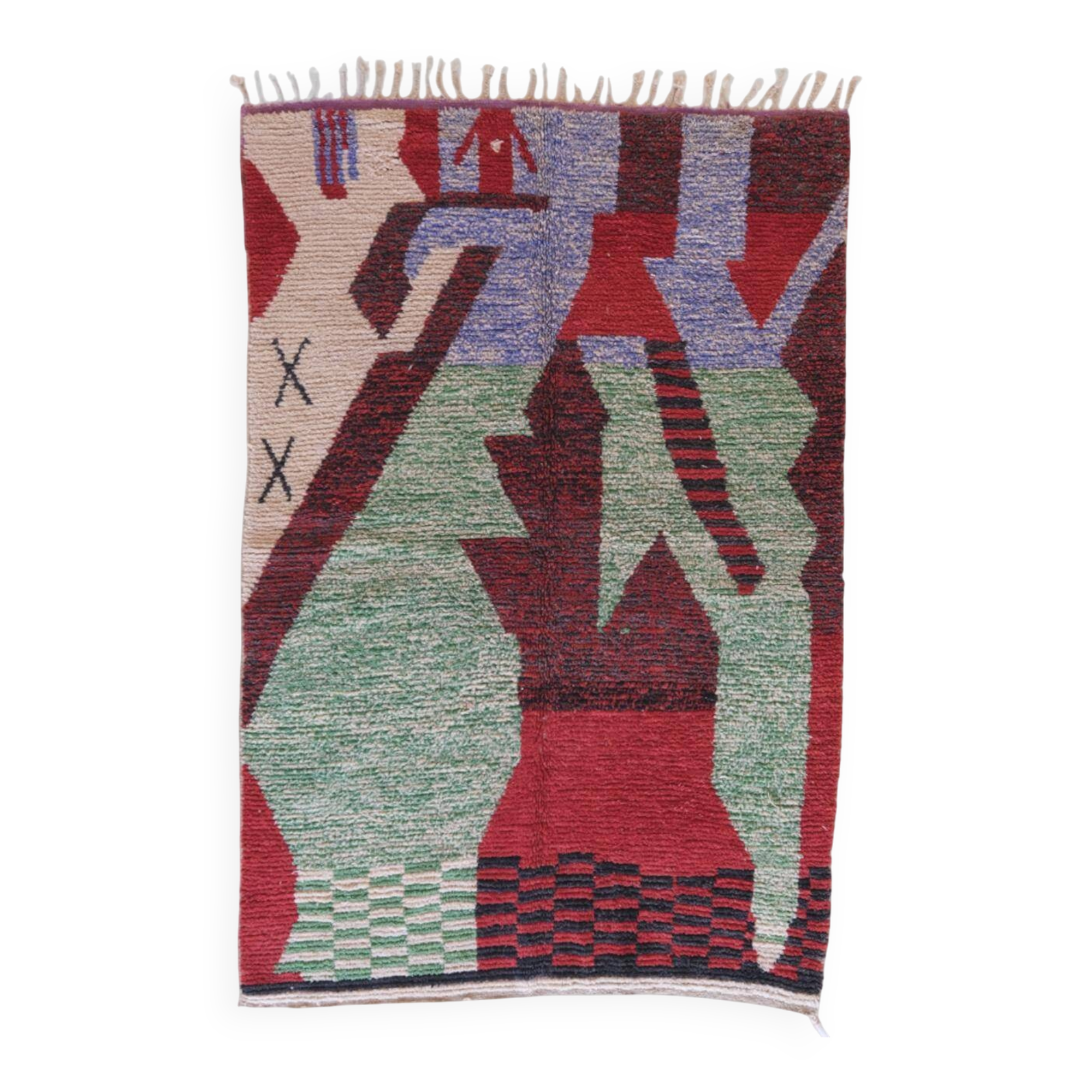 Colorful Berber Rug - 272 x 175 cm