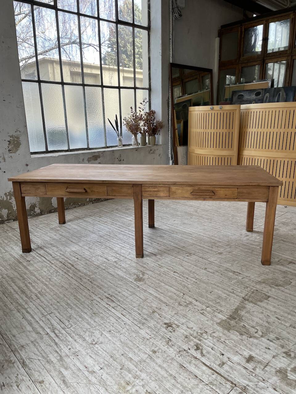 3m beech farm table