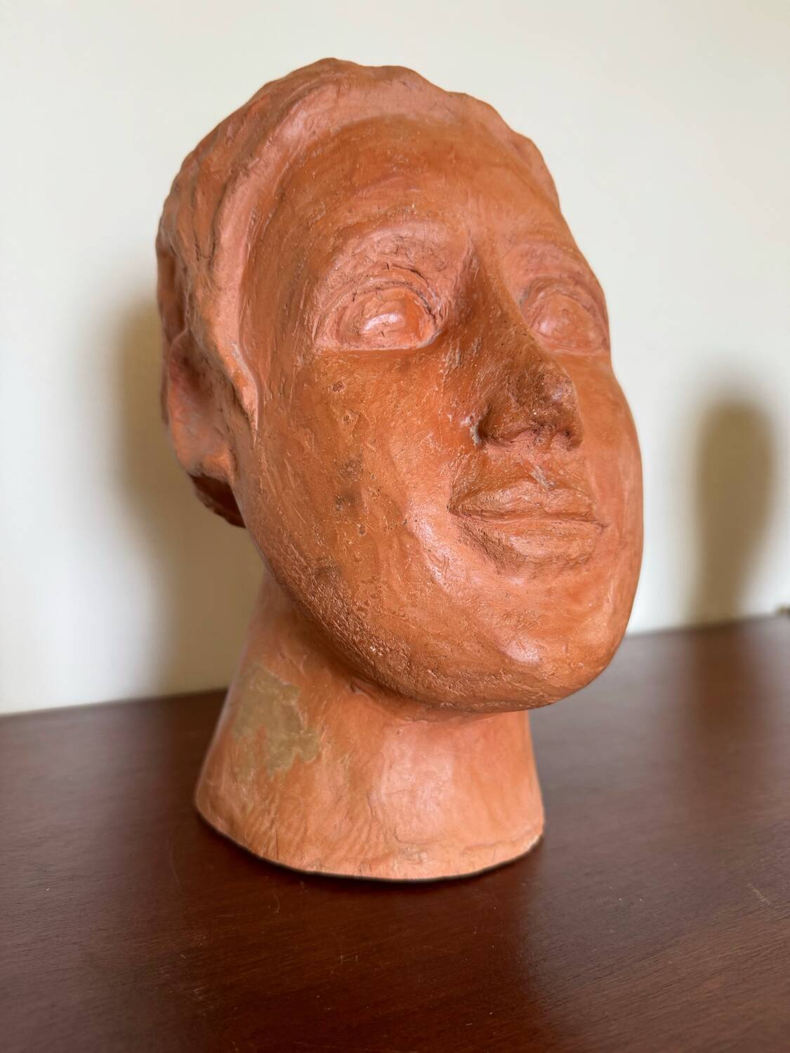 Terracotta head sculptures - 2 pieces