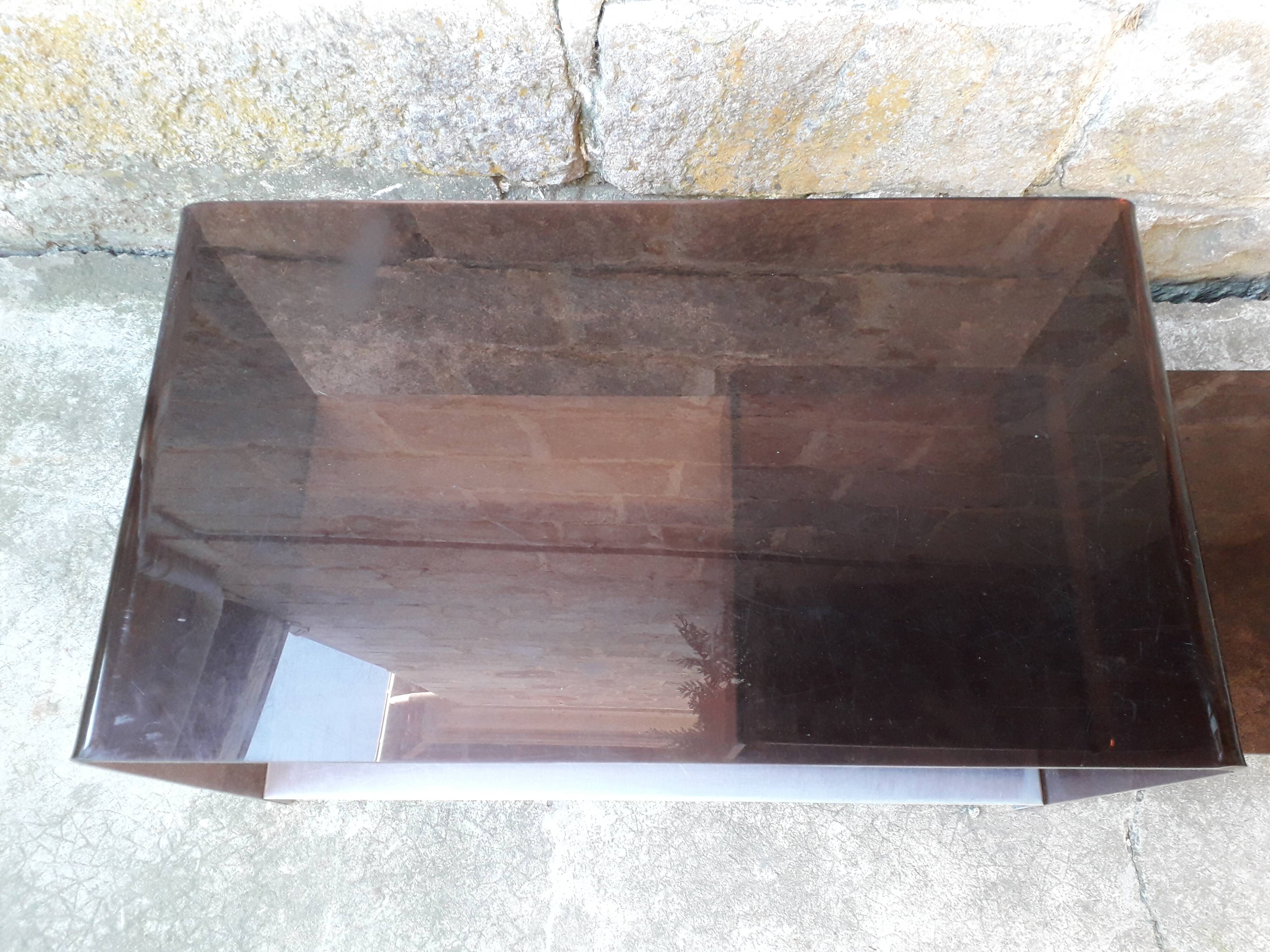 Vintage Plexiglas coffee table