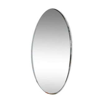 Oval mirror contour chrome 38x59cm